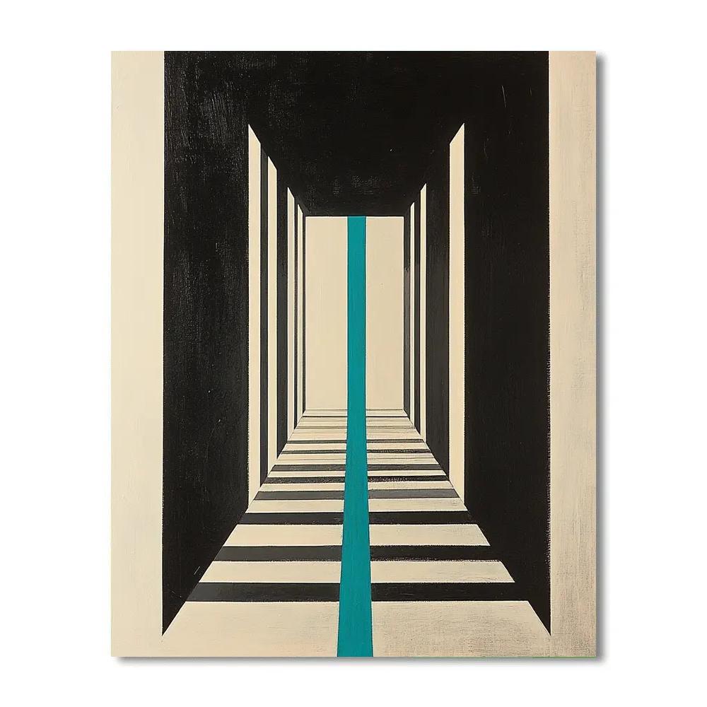 Kazimir Malevich Inspired Binary Passage Numbered painting kits