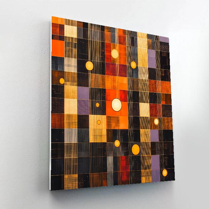 Paul Klee Inspired Solar Loom Paint by numbers art