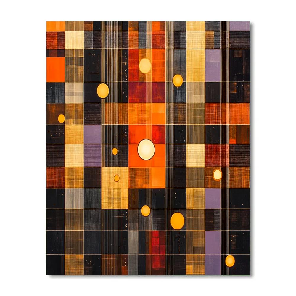 Paul Klee Inspired Solar Loom Paint by numbers art