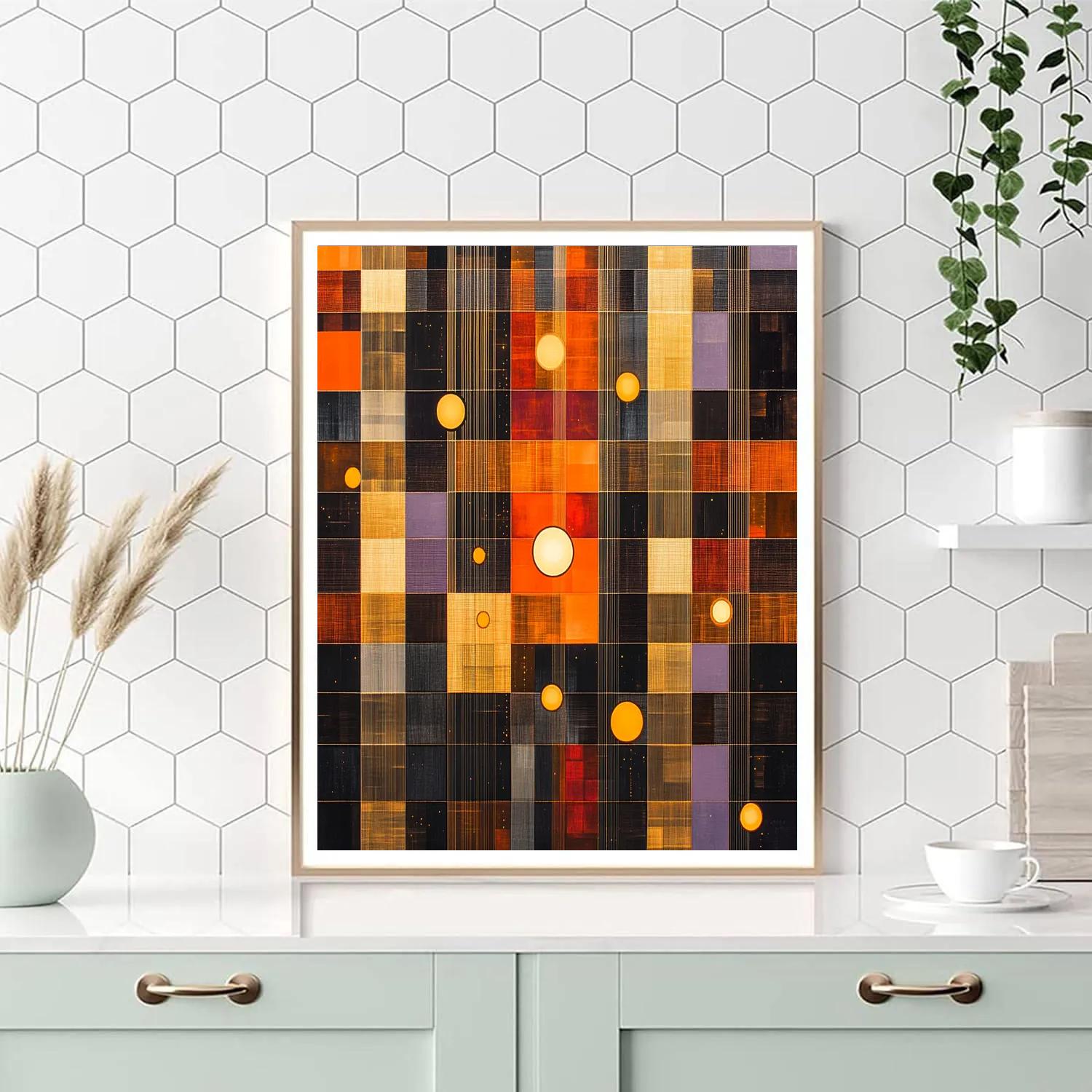Paul Klee Inspired Solar Loom Paint by numbers art