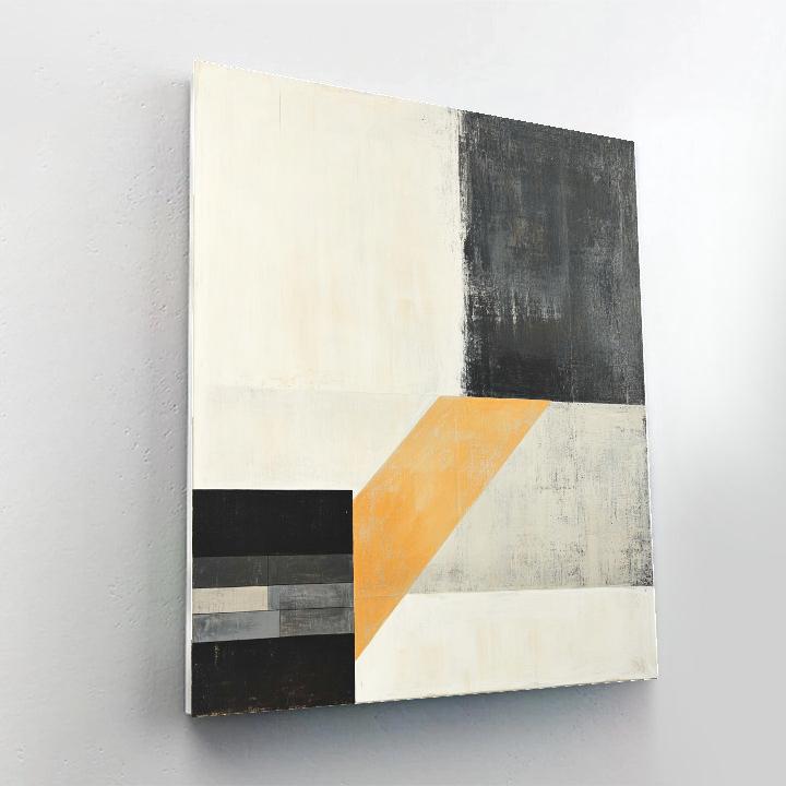 Kazimir Malevich Inspired Diagonal Silence Composition DIY paint by numbers