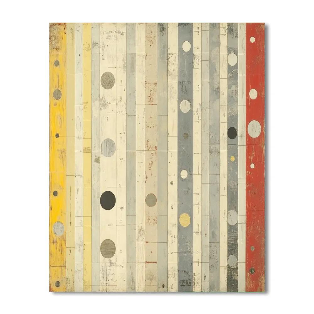 Paul Klee Inspired Lunar Ledger Painting by numbers kit