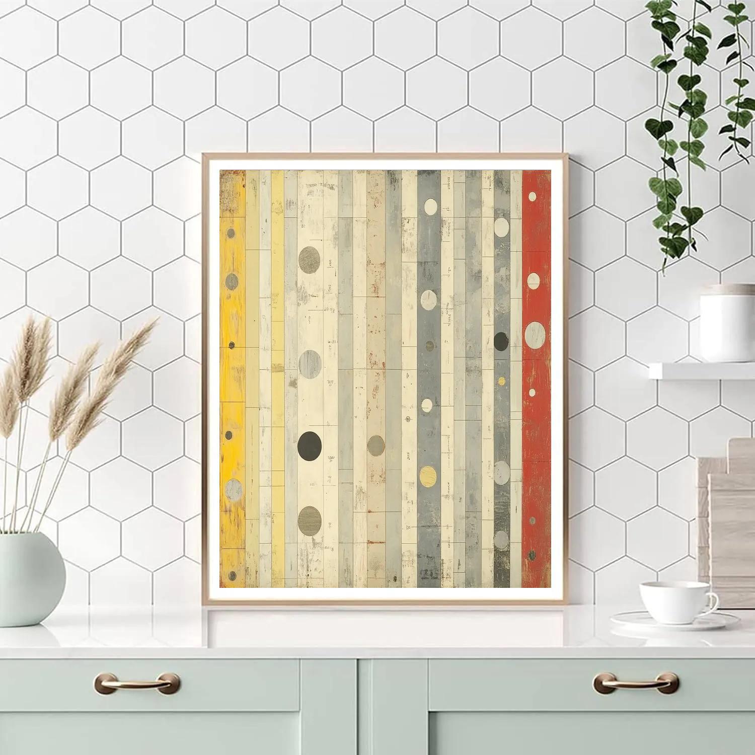 Paul Klee Inspired Lunar Ledger Painting by numbers kit
