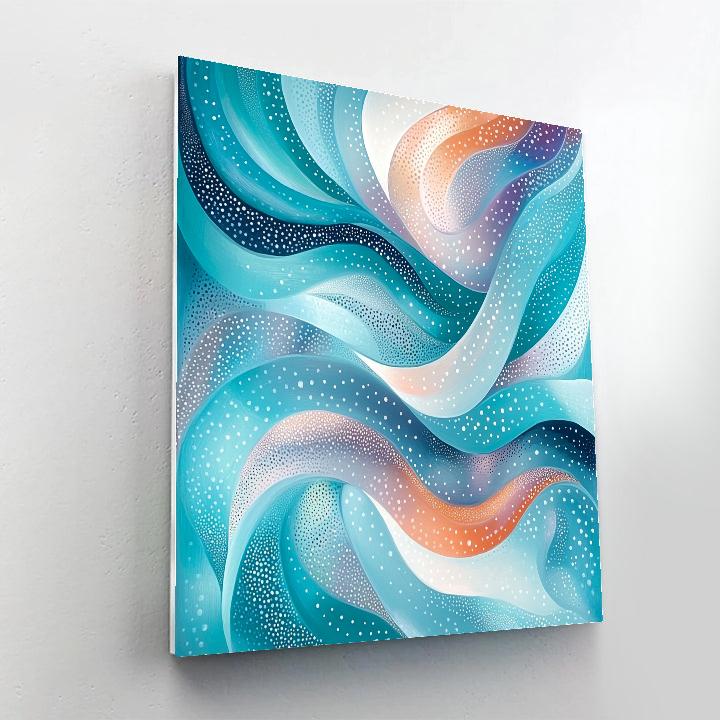 Georges Seurat Inspired Prism Current Paint by numbers art