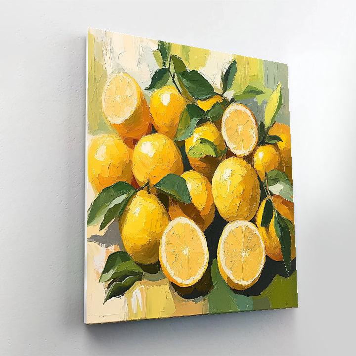 Paul Cézanne Inspired Citrus Harmony painting number kit