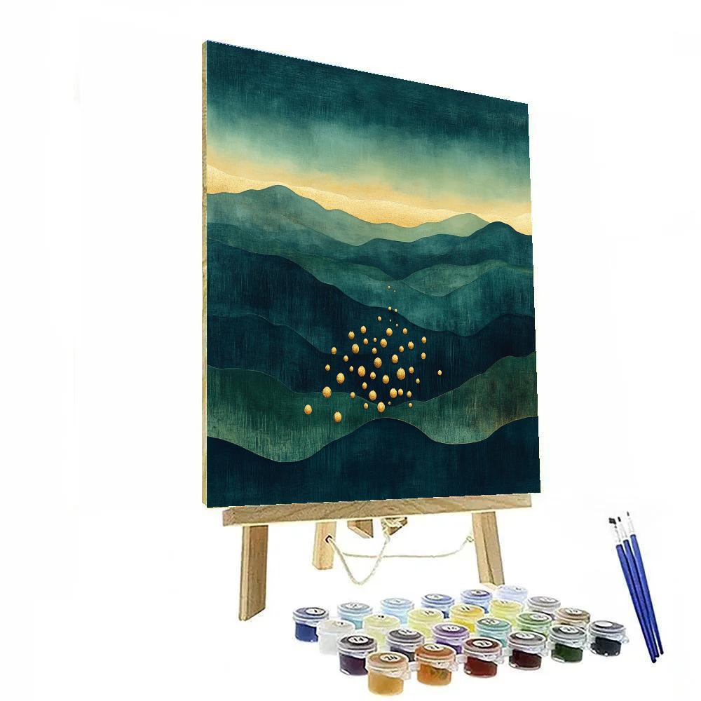 Paul Cézanne Inspired Celestial Orchard DIY paint by numbers