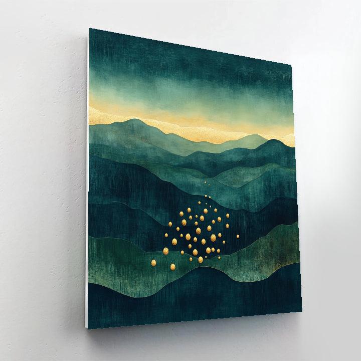 Paul Cézanne Inspired Celestial Orchard DIY paint by numbers