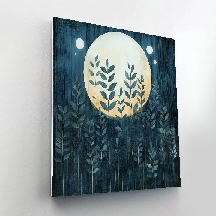 Max Ernst Inspired Lunar Grove Numbered painting kits