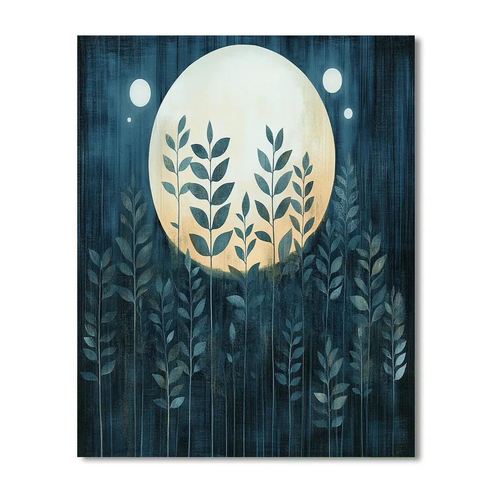 Max Ernst Inspired Lunar Grove Numbered painting kits