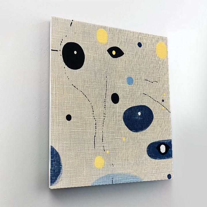 Joan Miró Inspired Whispering Constellations Paint by numbers kits