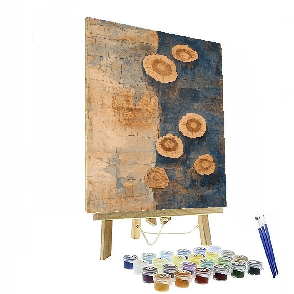 Max Ernst Inspired Fossilized Dreams paint by numbers