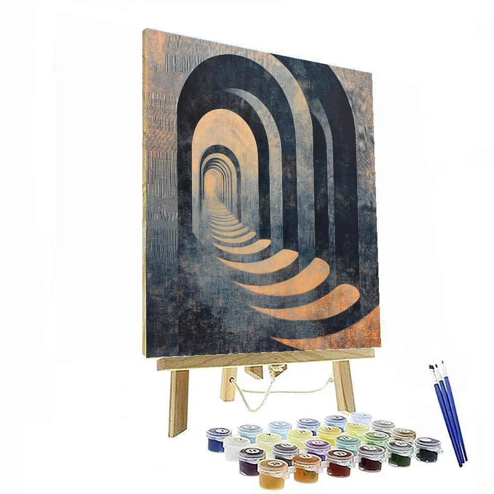 Max Ernst Inspired Echoes Of Silence painting number kit