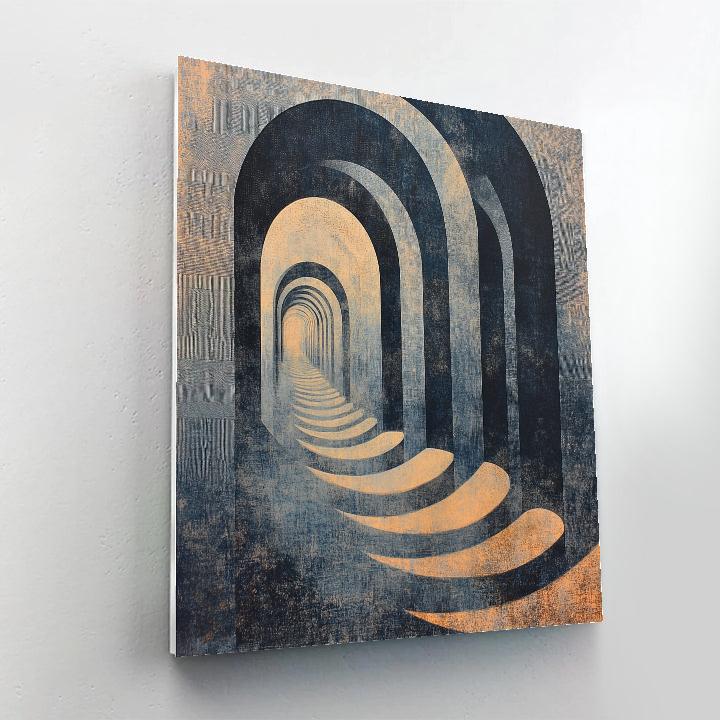 Max Ernst Inspired Echoes Of Silence painting number kit