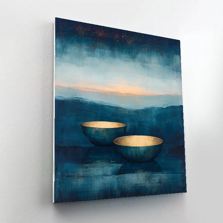 Mark Rothko Inspired Distant Nebula Number painting