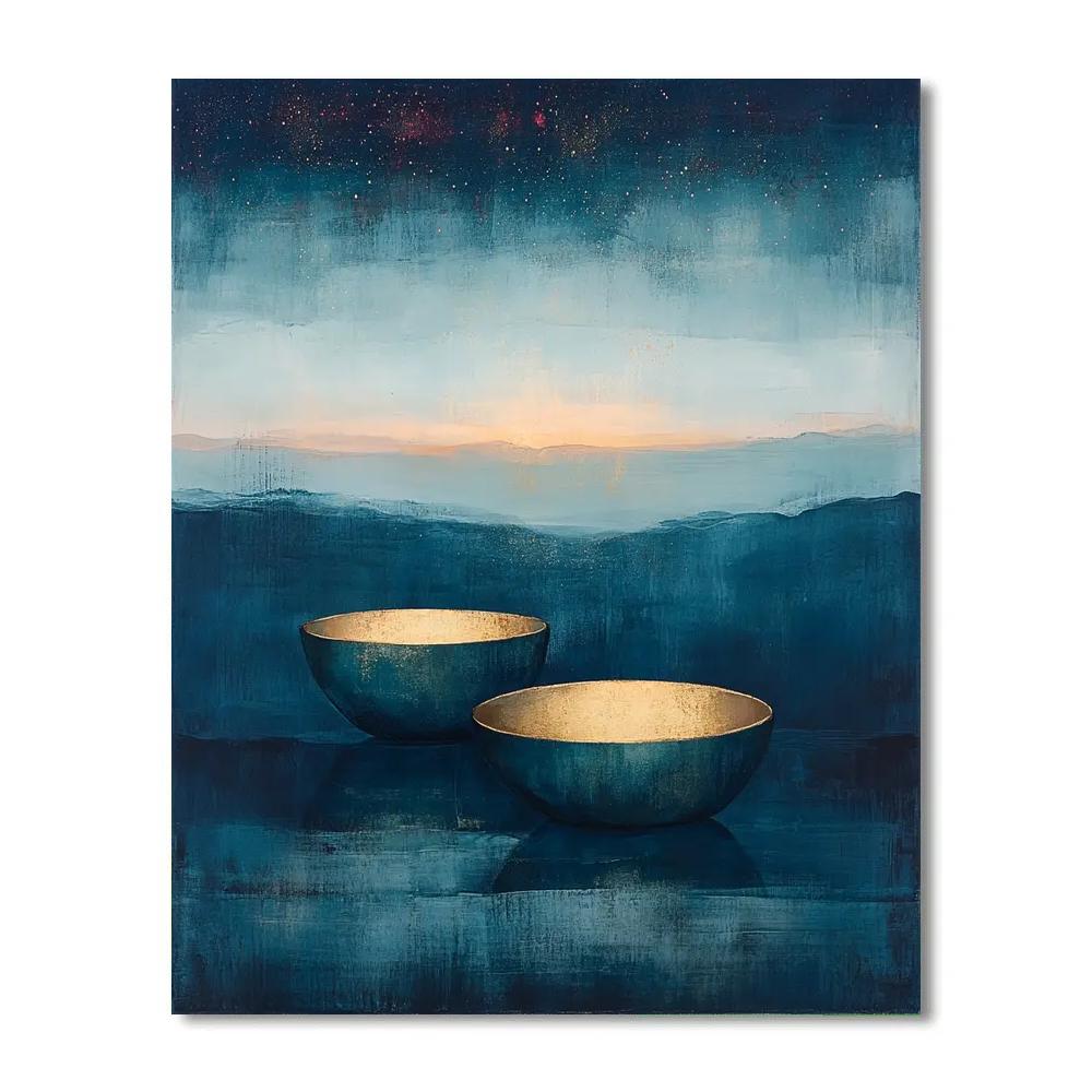 Mark Rothko Inspired Distant Nebula Number painting