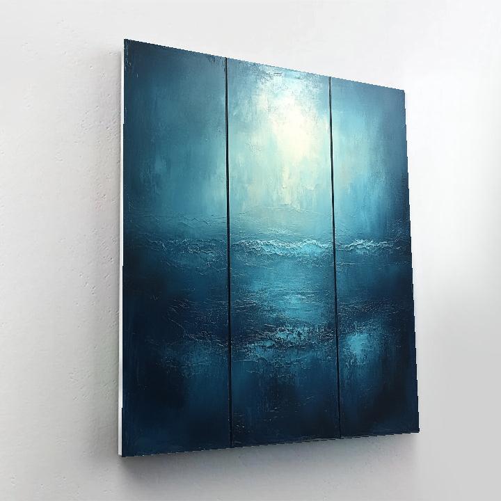 Mark Rothko Inspired Deep Ocean Quiet Numbered painting kits