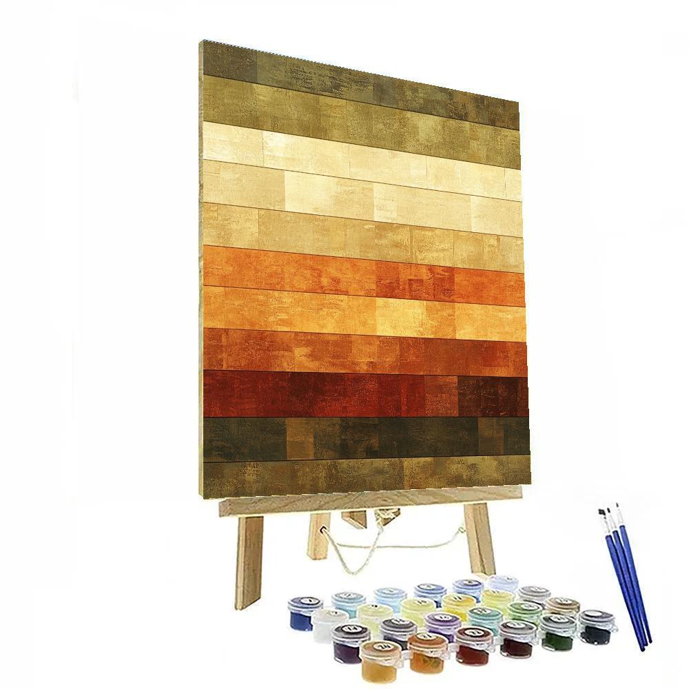 Mark Rothko Inspired Autumn Memory DIY paint by numbers