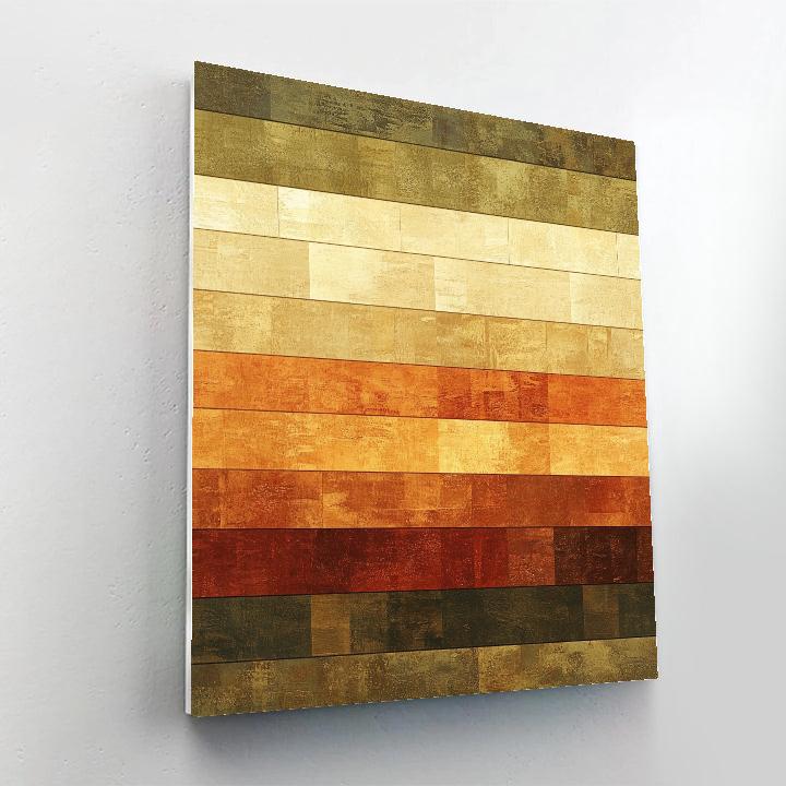 Mark Rothko Inspired Autumn Memory DIY paint by numbers