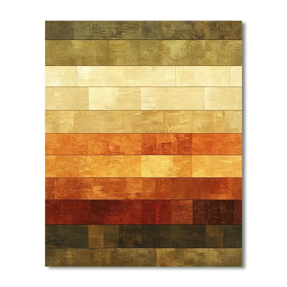 Mark Rothko Inspired Autumn Memory DIY paint by numbers