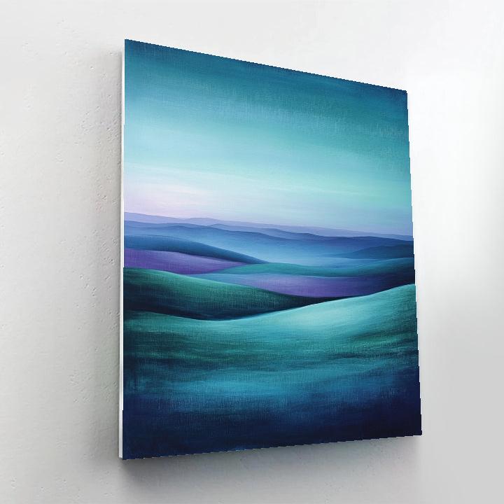 Mark Rothko Inspired Quiet Aurora painting number kit