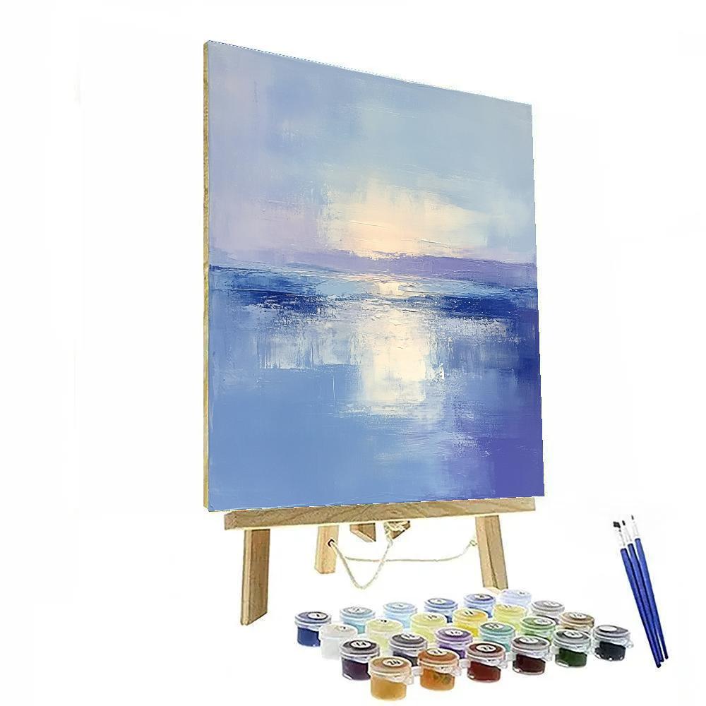 Mark Rothko Inspired Winter Silence paint by numbers