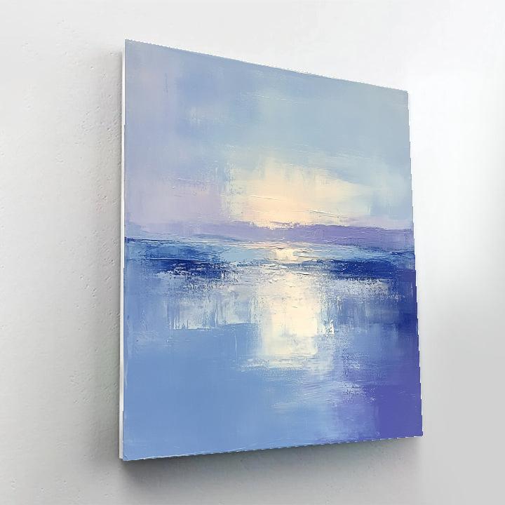 Mark Rothko Inspired Winter Silence paint by numbers