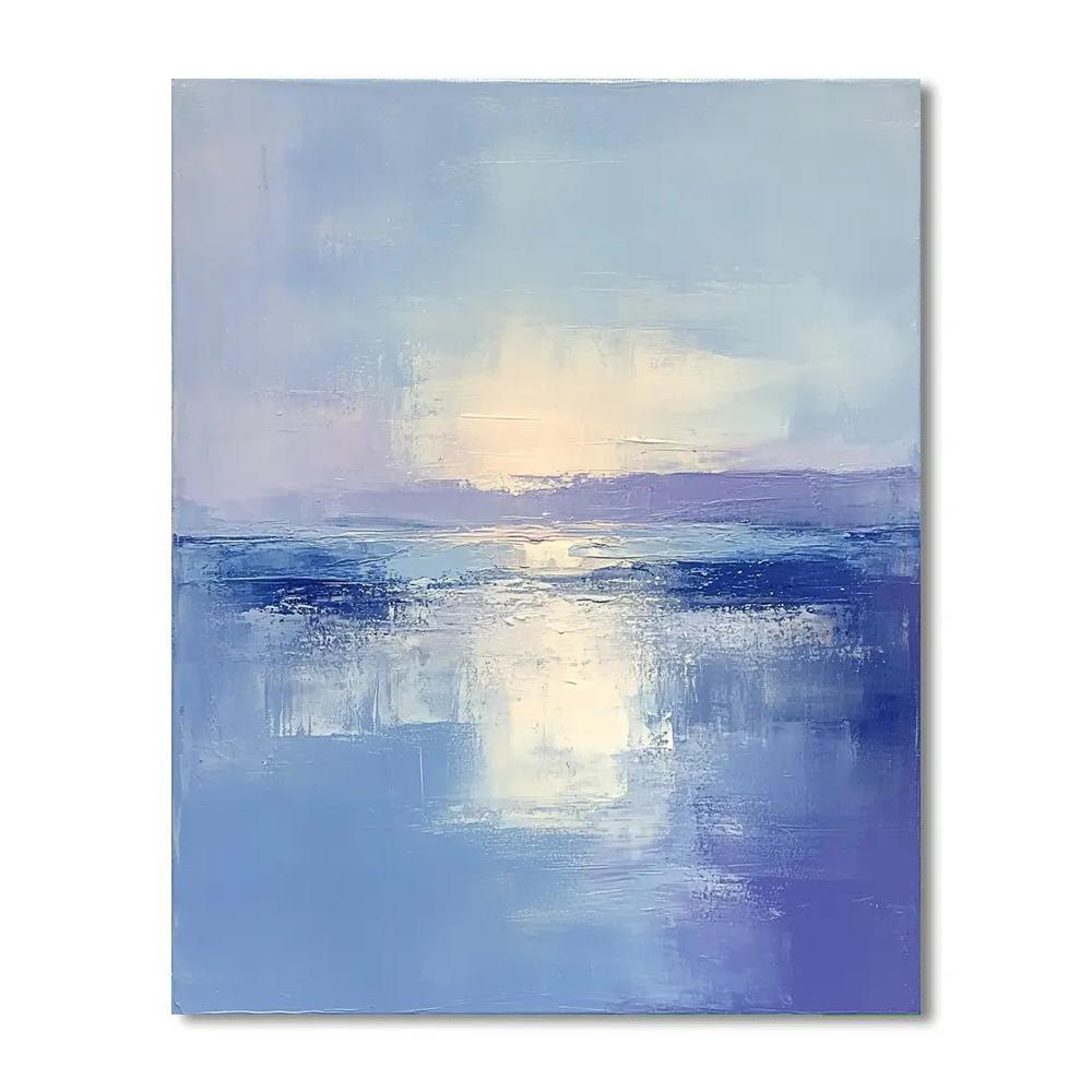 Mark Rothko Inspired Winter Silence paint by numbers