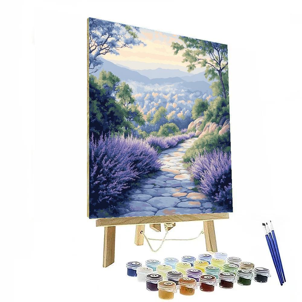 Hiroshige Inspired Plum Garden Dawn paint by numbers