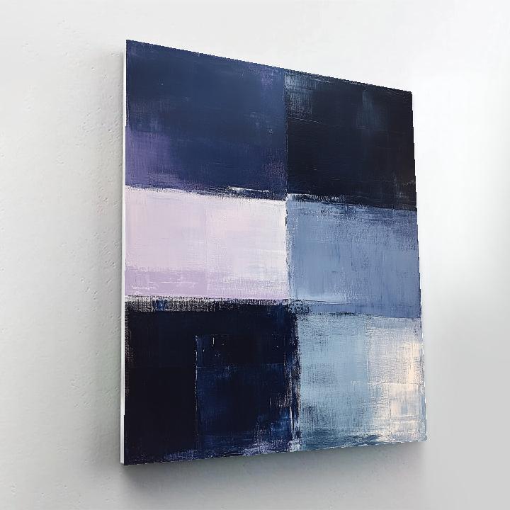Mark Rothko Inspired Cosmic Silence Number painting