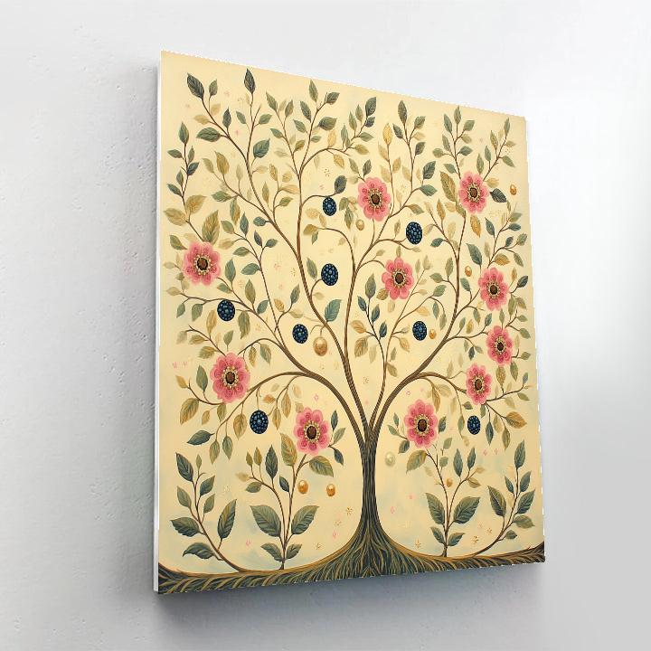 Alphonse Mucha Inspired Celestial Orchard Bloom Numbered painting kits