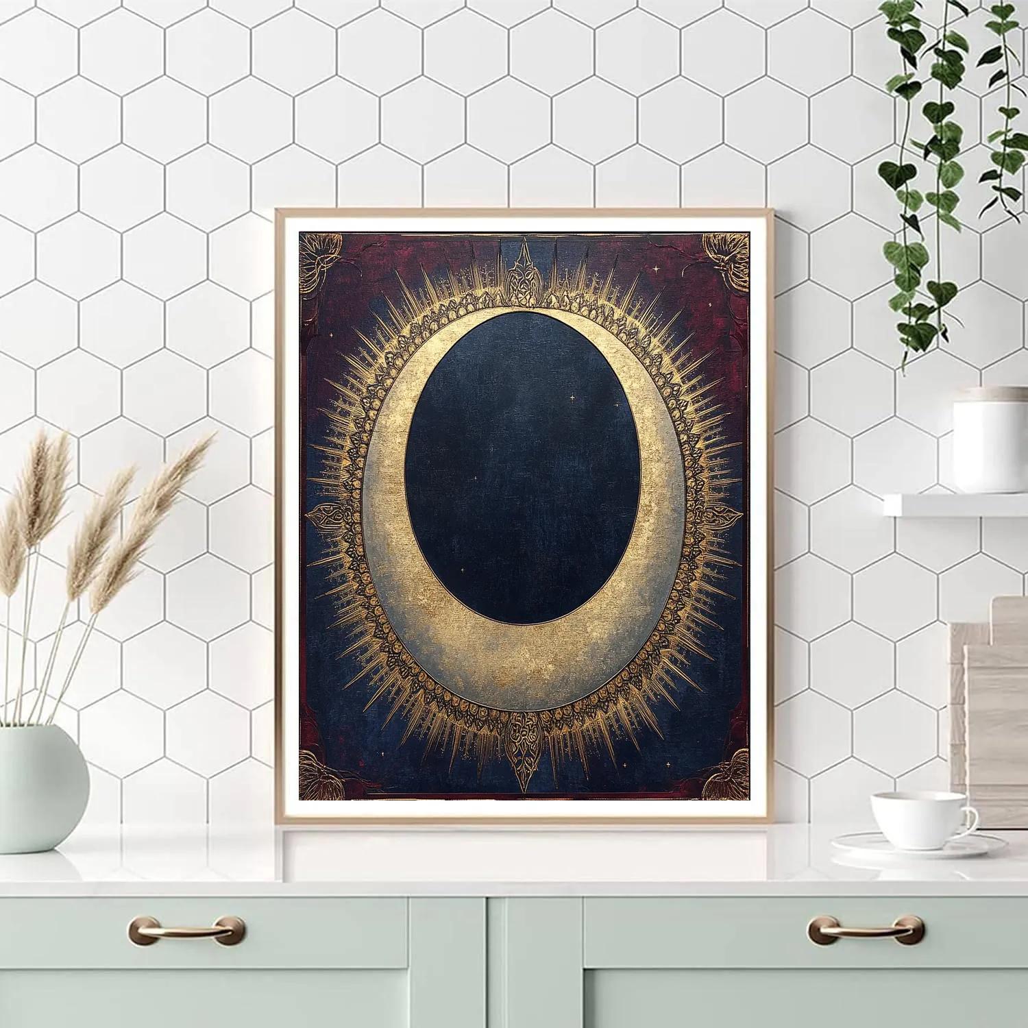 Gustav Klimt Inspired Opulent Eclipse DIY paint by numbers