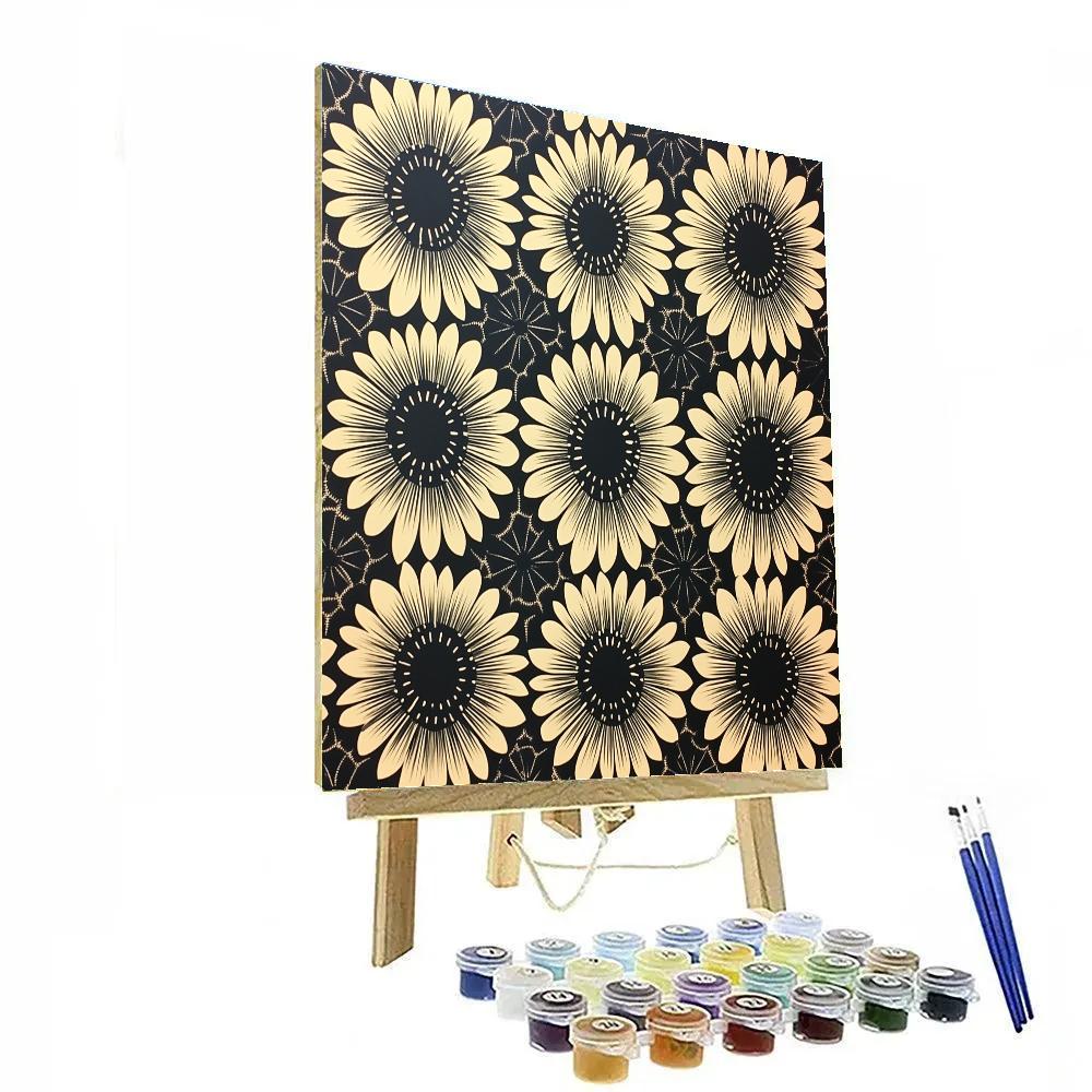 M.C. Escher Inspired Clockwork Of Shadows DIY paint by numbers