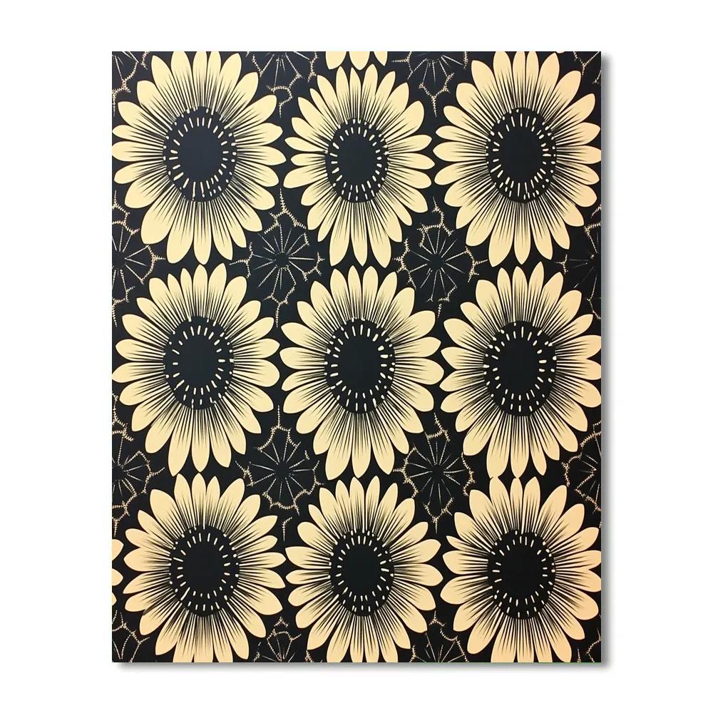 M.C. Escher Inspired Clockwork Of Shadows DIY paint by numbers