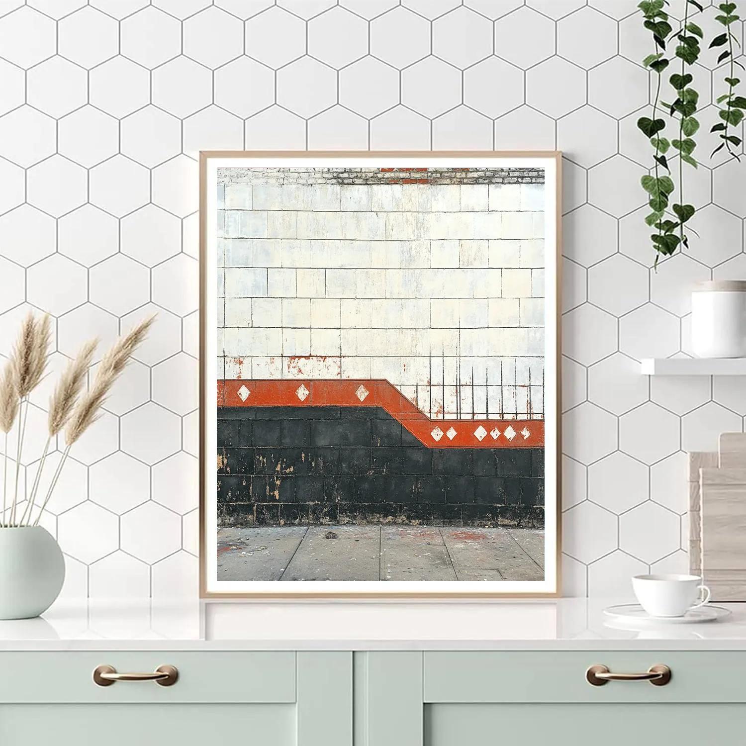 Banksy Inspired Borders And Walls DIY paint by numbers