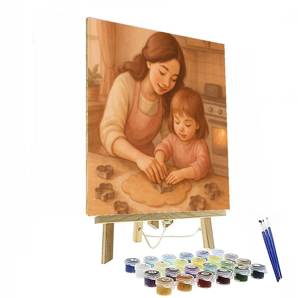 Apron And Cookie Memories Number painting