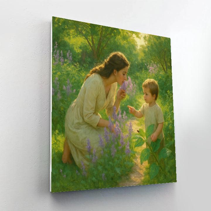 Garden Walk With Tiny Hand Paint by numbers kits