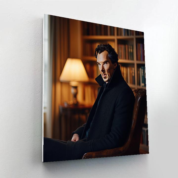 Benedict Cumberbatch: Weaving The Quiet Loom Of Minds Painting by numbers kit