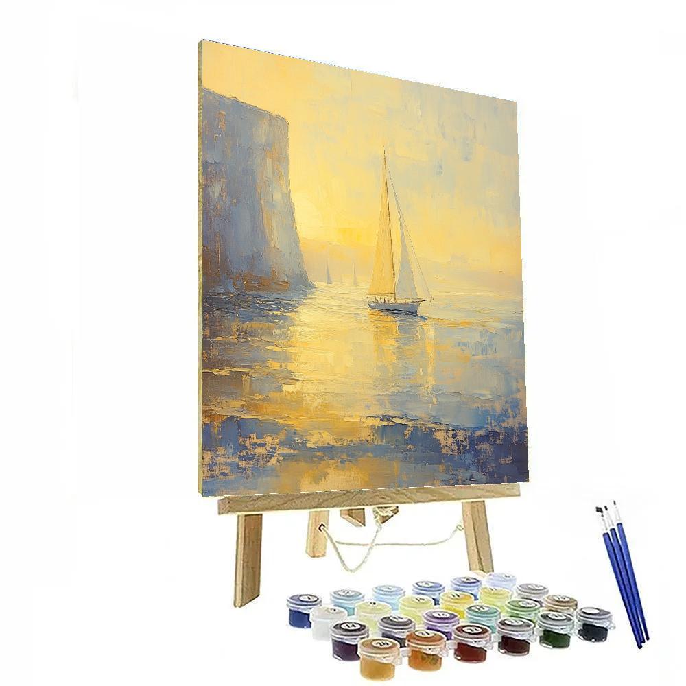 J.M.W. Turner Inspired Sea Of Light Painting by numbers kit