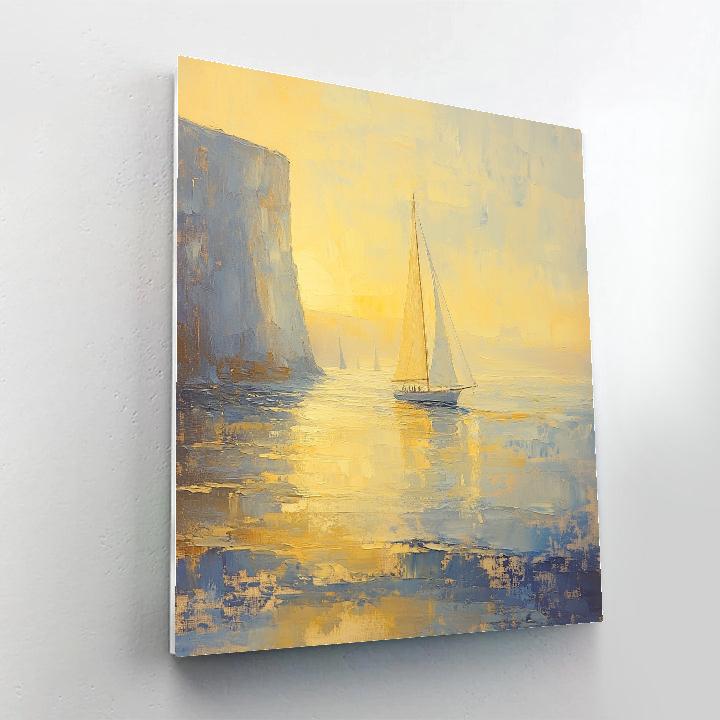 J.M.W. Turner Inspired Sea Of Light Painting by numbers kit