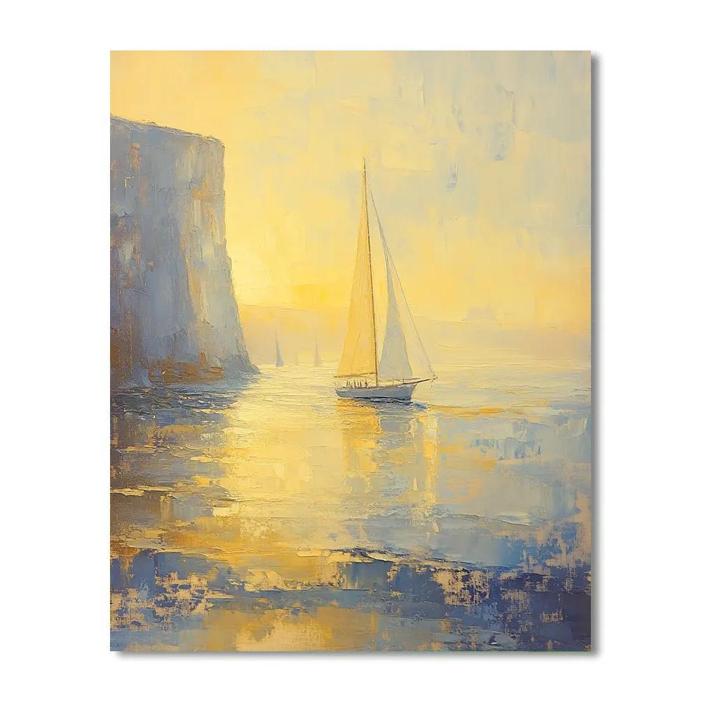 J.M.W. Turner Inspired Sea Of Light Painting by numbers kit