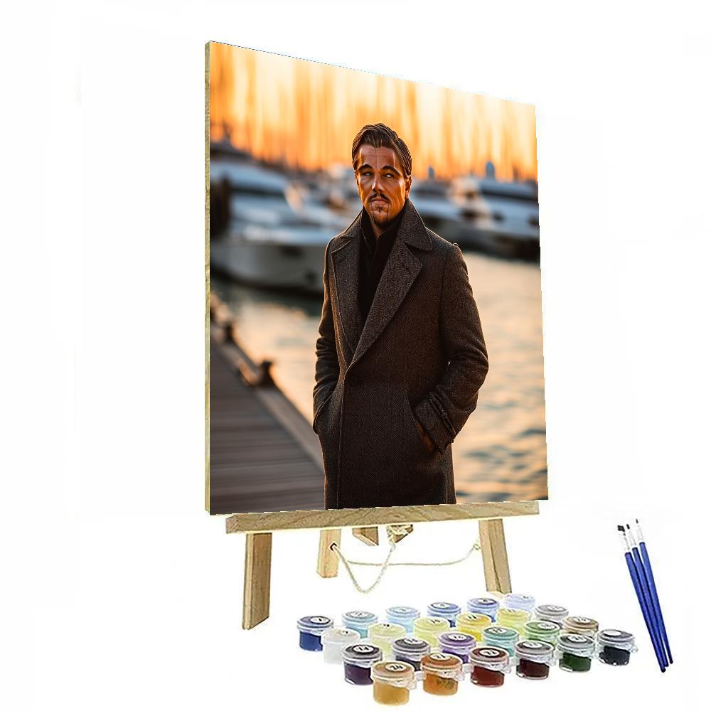 Leonardo DiCaprio: Horizons Beyond The Oceanic Dream Paint by numbers art