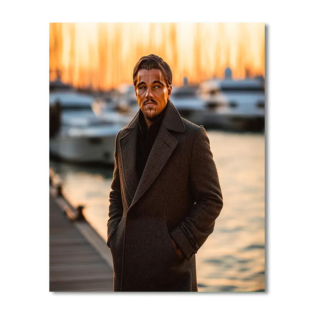 Leonardo DiCaprio: Horizons Beyond The Oceanic Dream Paint by numbers art