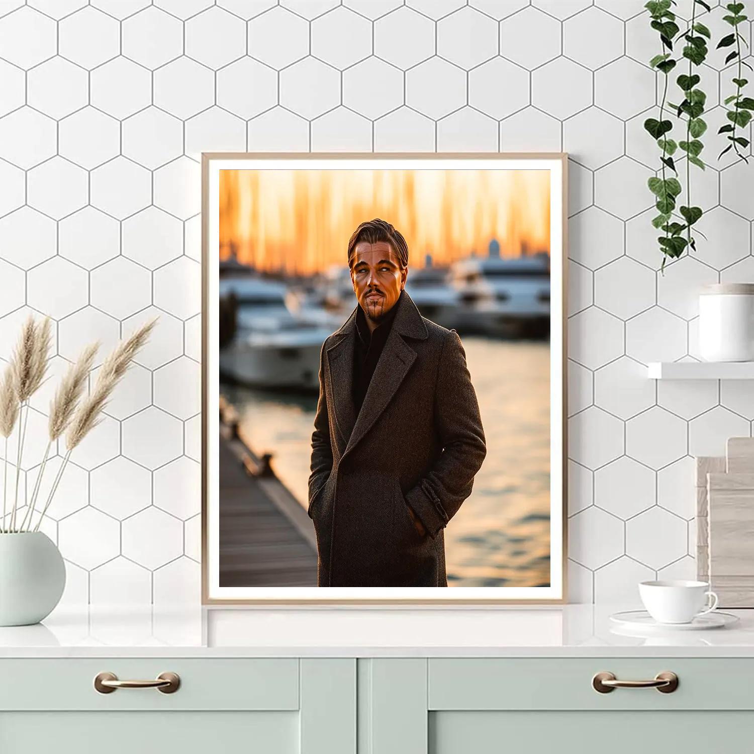 Leonardo DiCaprio: Horizons Beyond The Oceanic Dream Paint by numbers art