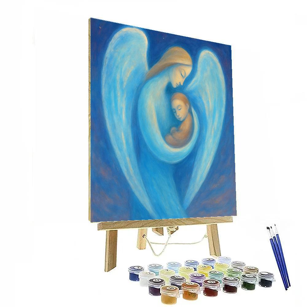 Mother’s Protective Wings Paint by numbers art