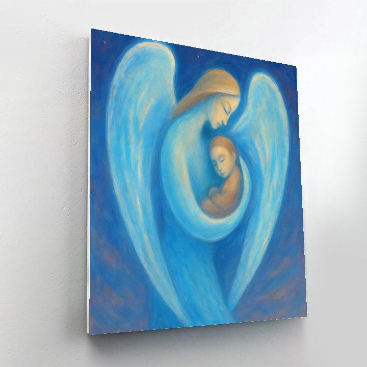 Mother’s Protective Wings Paint by numbers art