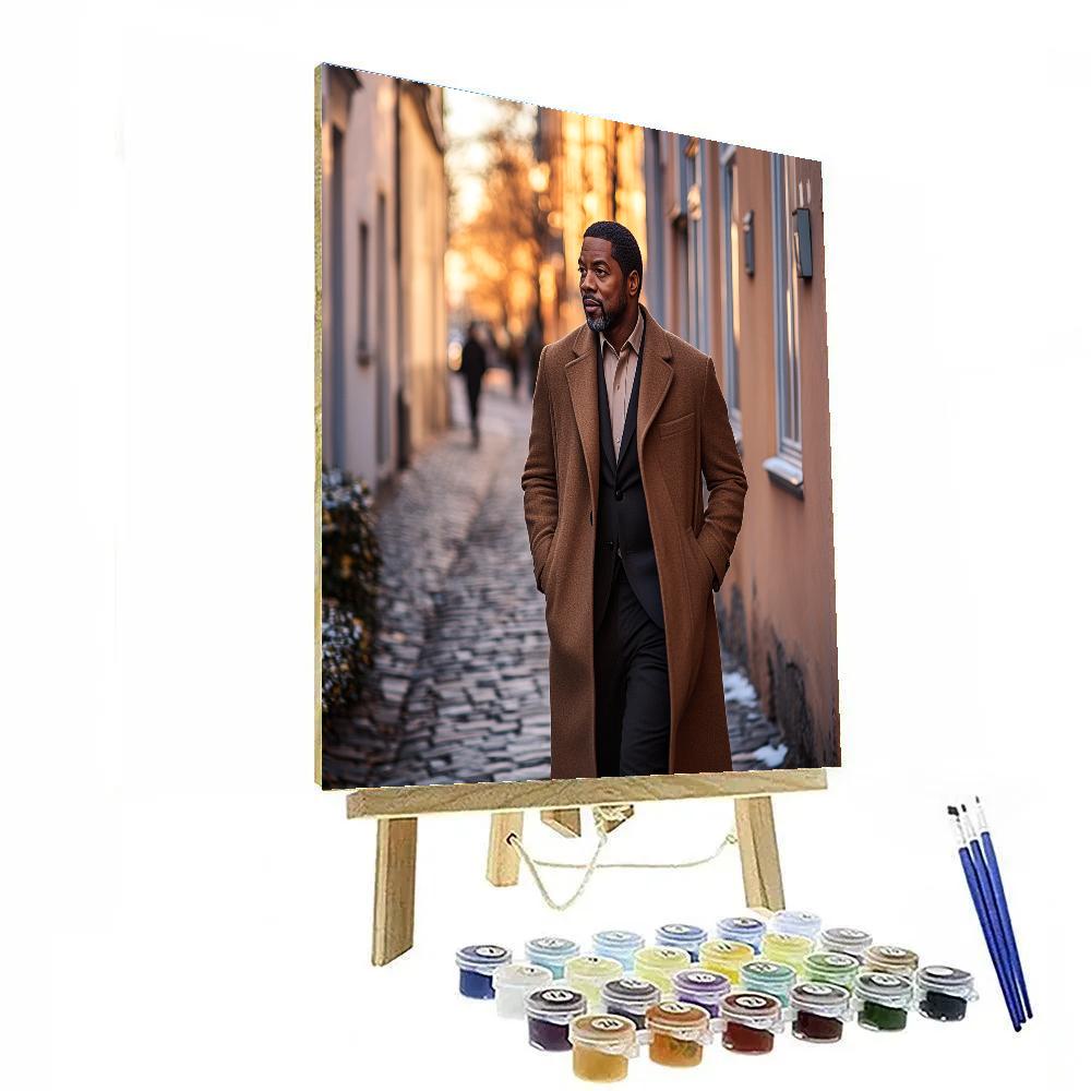 Denzel Washington: Streets Of Command And Quiet Resolve paint by numbers