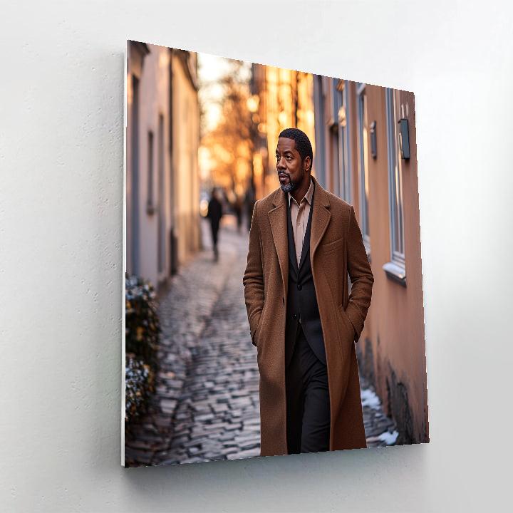 Denzel Washington: Streets Of Command And Quiet Resolve paint by numbers