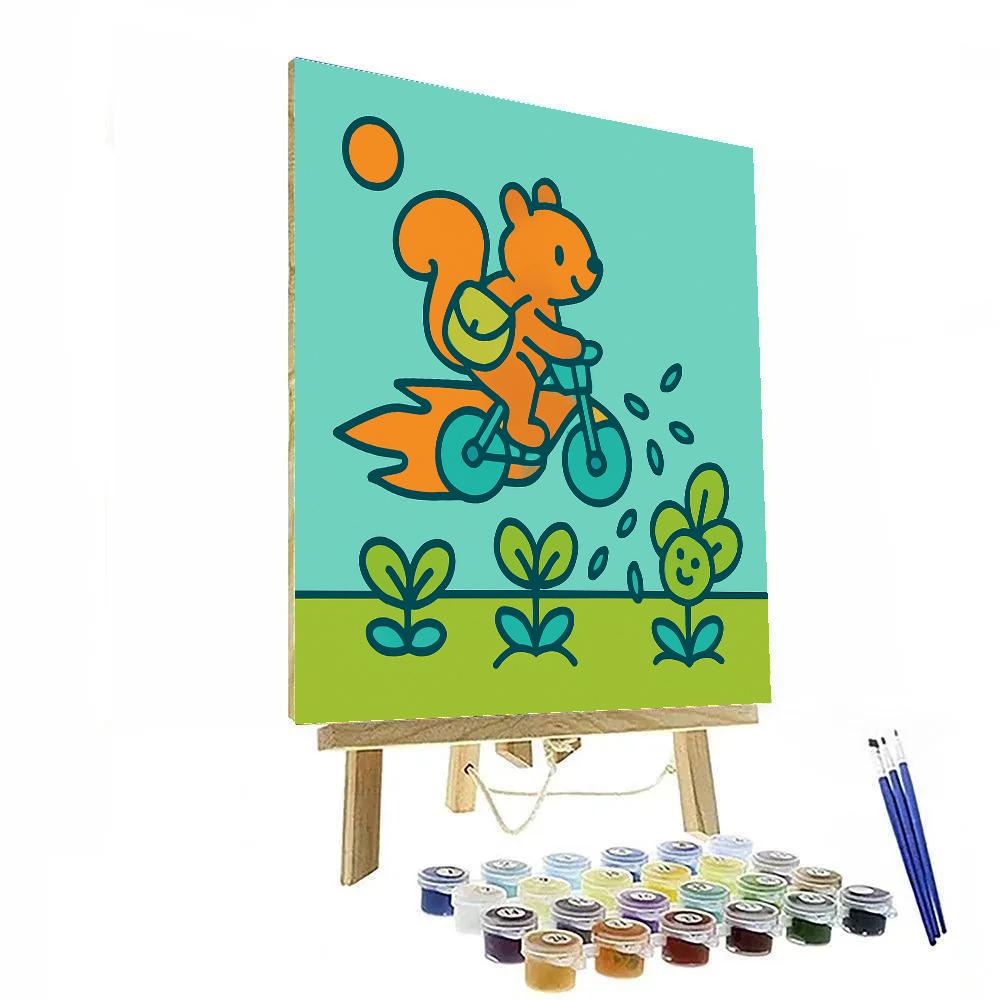 Comet Cycle Delivery Paint by numbers kits