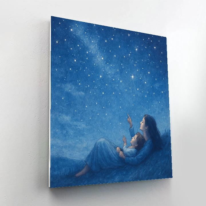 Stargazing Dreams Paint by numbers art