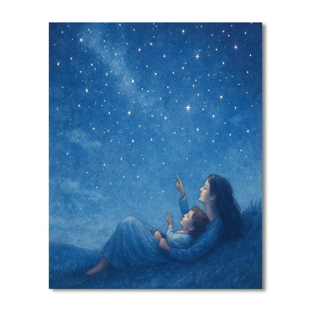 Stargazing Dreams Paint by numbers art